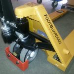 Pallet Jack Guard in Red